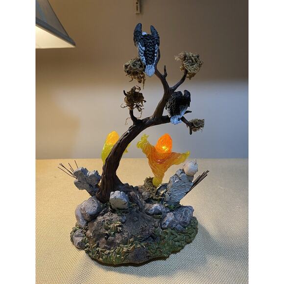 Dept 56 Halloween Village Ghost Shaking Graveyard Light up motion In Box - Picture 6 of 10